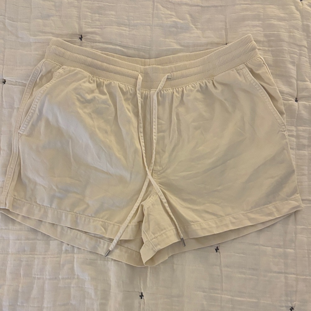 GAP Cream Linen Shorts